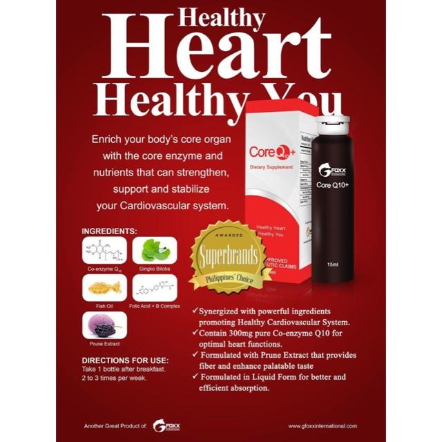 Core Q10+ - Dietary Supplement for Healthy Heart