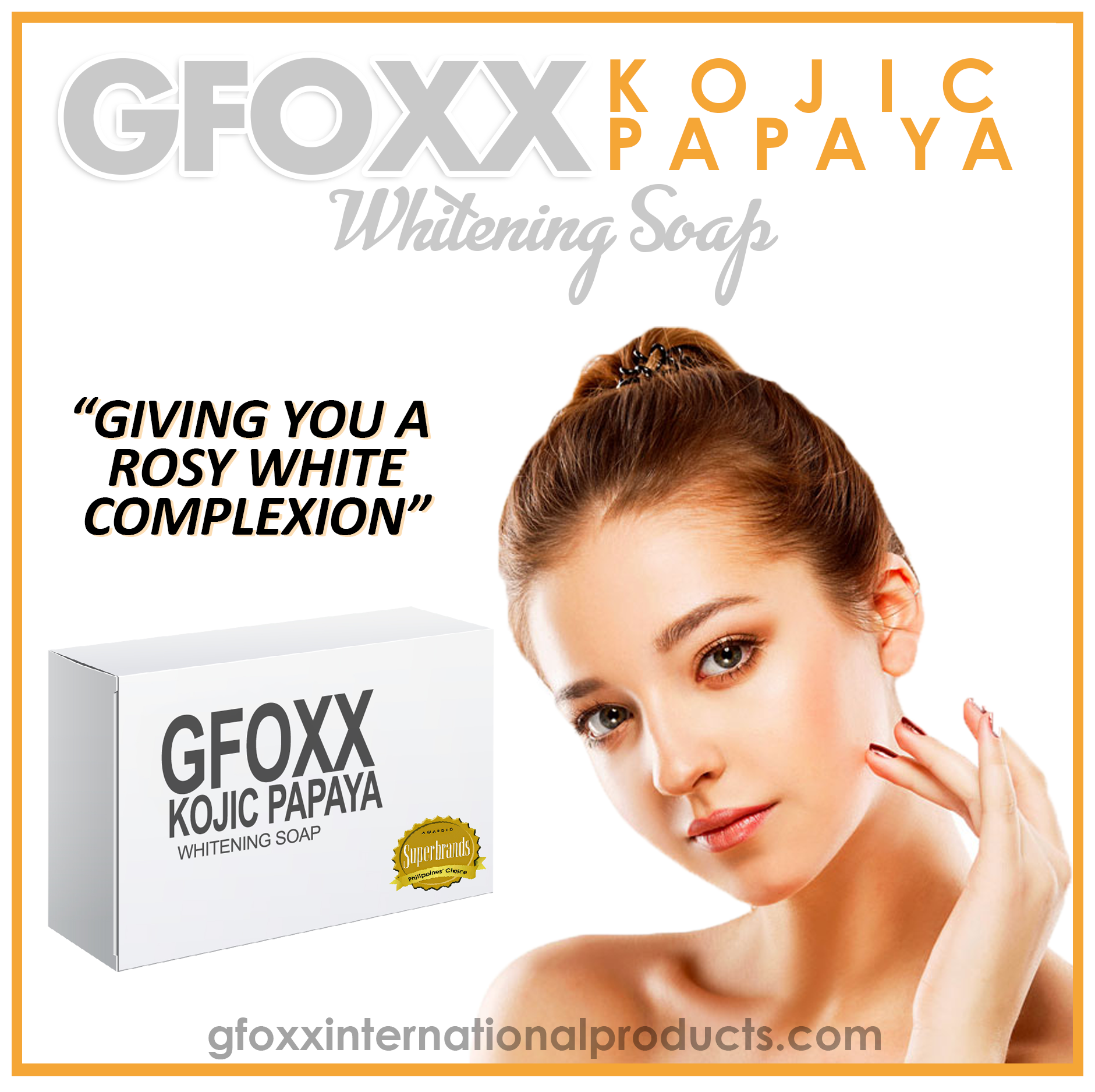GFOXX Kojic Papaya Whitening Soap